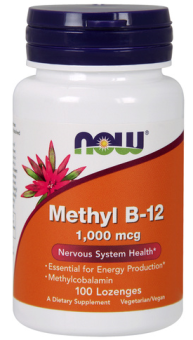 NOW Methyl B-12 1000 mcg 